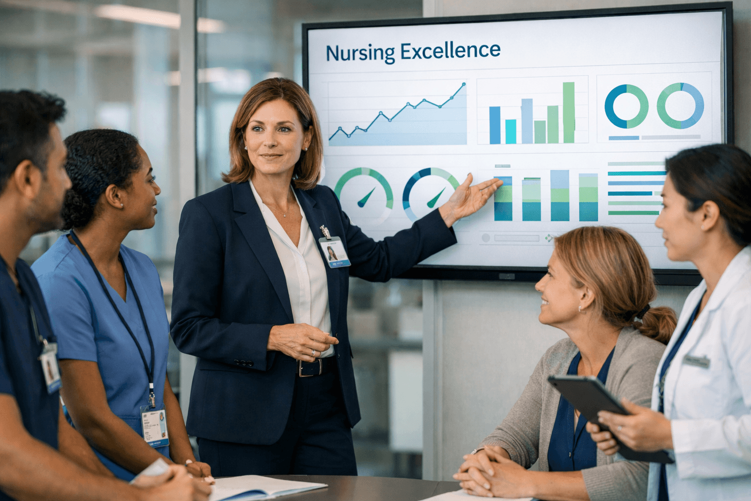 NELP platform features for executive leadership